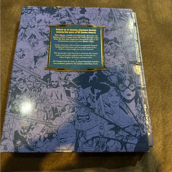 DC Comics Year by Year Visual Chronicle Hardcover HC HB Slipcase art - Picture 3 of 5